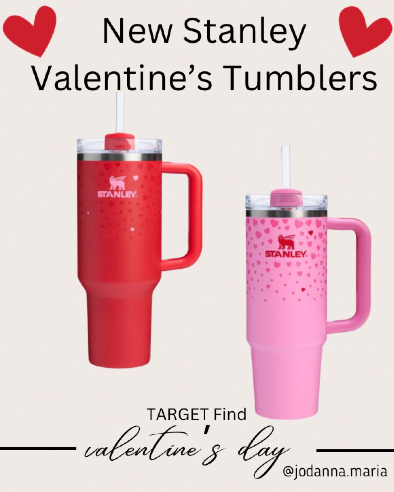 New Stanley Valentine’s Day Tumblers at Target! ♥️♥️♥️

#valentinesday #stanley #target

#LTKFindsUnder50 #LTKGiftGuide #LTKSeasonal