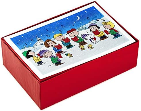 Hallmark Boxed Christmas Cards, Peanuts Gang (40 Cards with Envelopes), 1XPX2803 | Amazon (US)