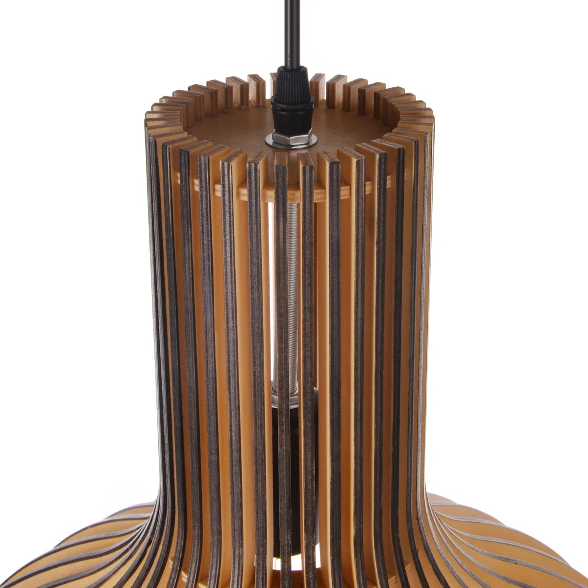 Carlea 1 - Light Matte Black Dome Pendant | Wayfair North America