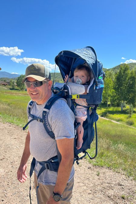 Hiking backpack linked here. I bought one for Chris a few months ago and it’s pretty amazing. It has all the bells and whistles you could need. 
.
Hiking / backpack / Aspen / Snowmass / trails / outdoors / outdoor gear / mountain / baby gear / must have / baby activity 

#LTKsalealert #LTKbaby #LTKfamily