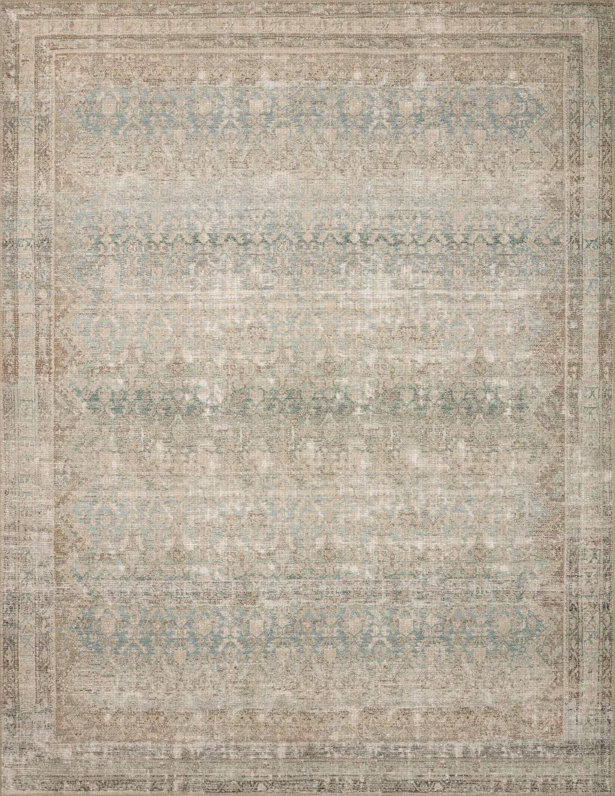 Angela Rose x Loloi Aubrey Jade / Natural Area Rug | Wayfair North America