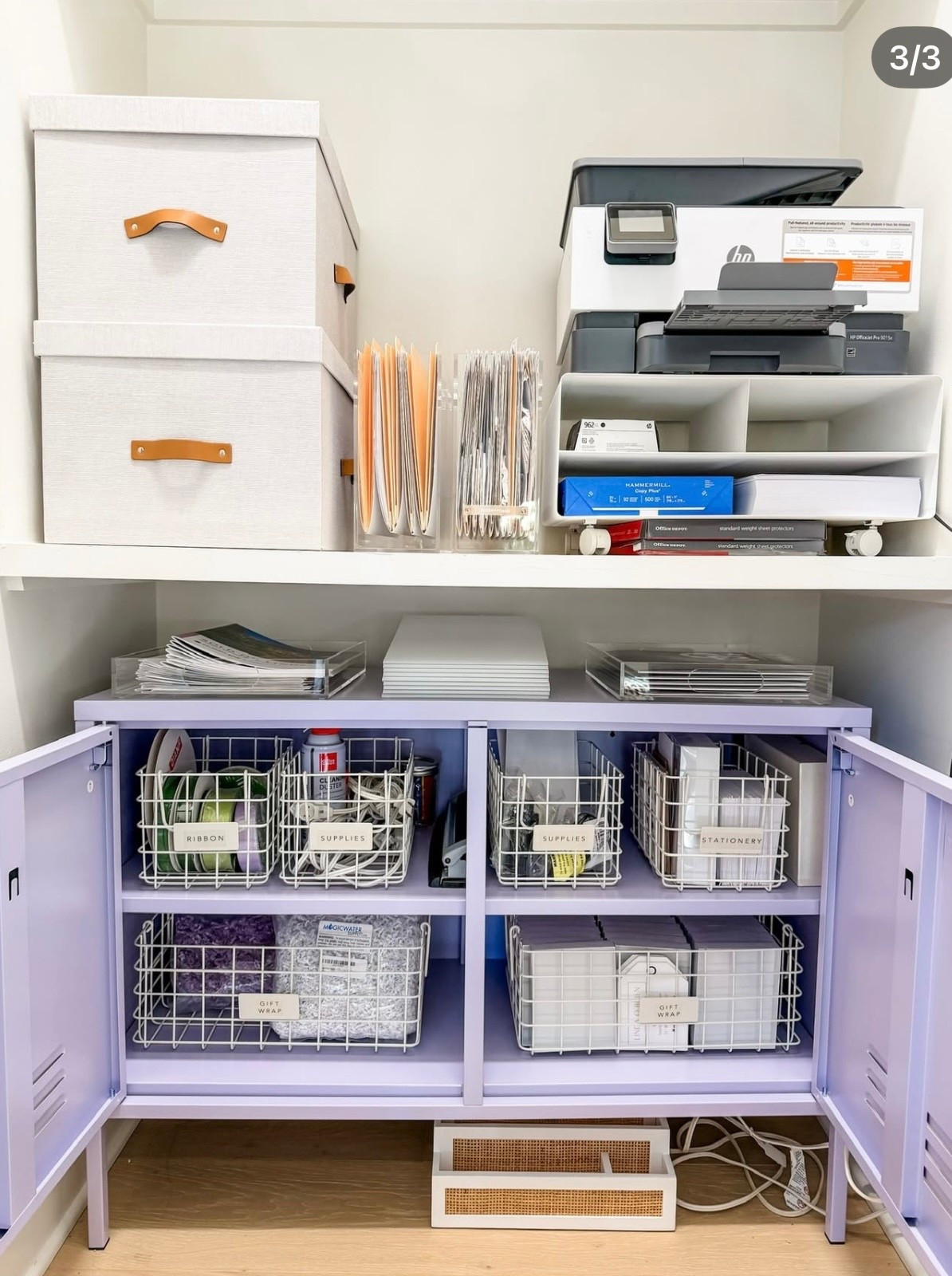 Organized space. Focused work. 💻💜