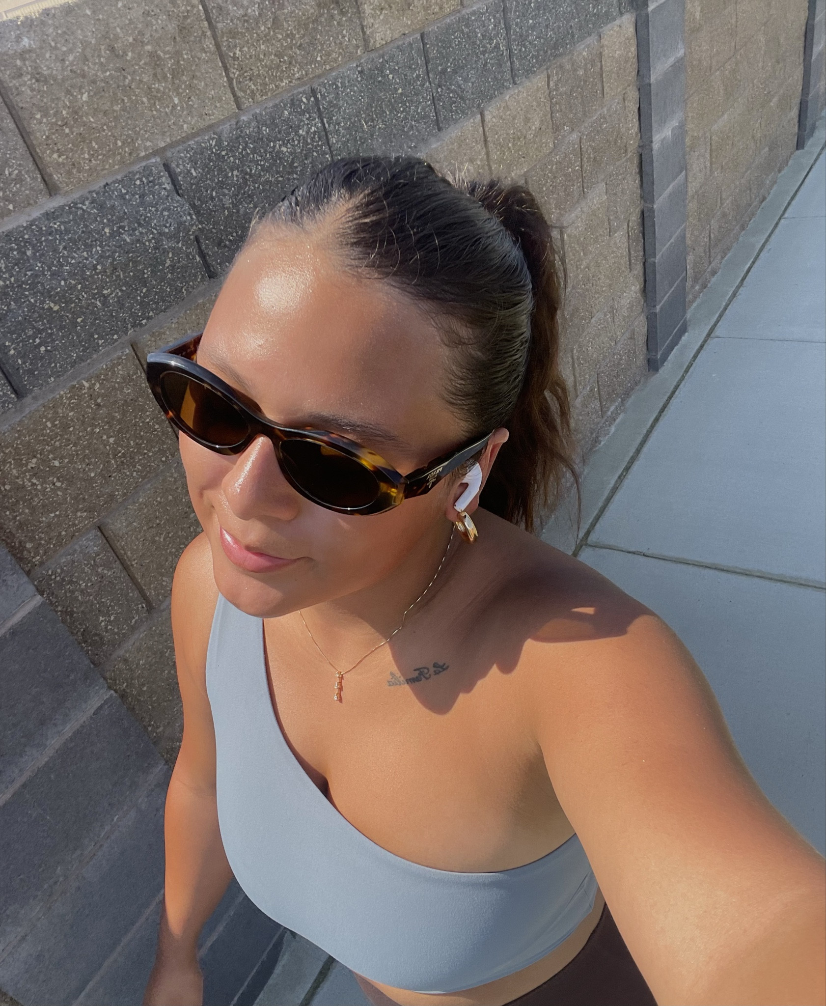 Hot girl walks in Lululemon☀️Wearing a size 8 in leggings and 10 in sports bra. Sports bra is only $29 dollars right now! 

#LTKFitness #LTKSaleAlert #LTKActive