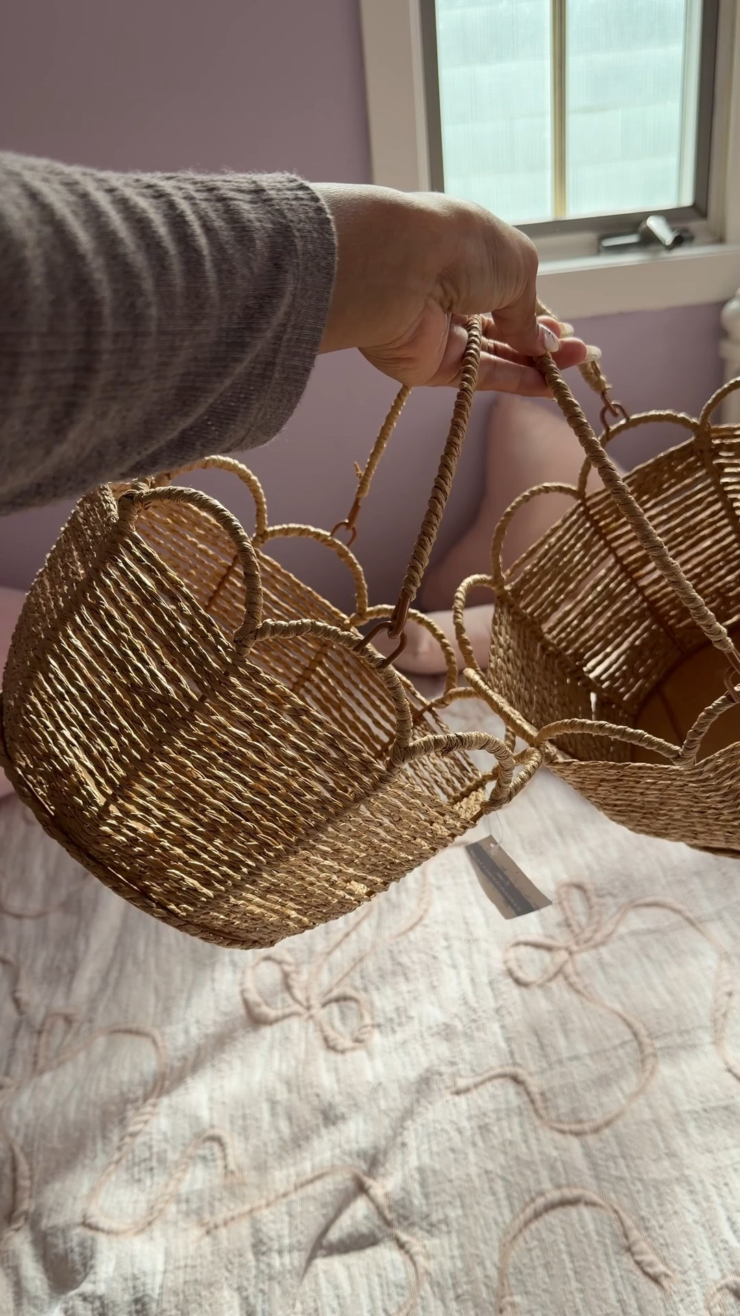 $5 scalloped baskets. perfect for an Easter basket this year. found in target bullseye section. 

#LTKSeasonal #LTKBaby #LTKKids