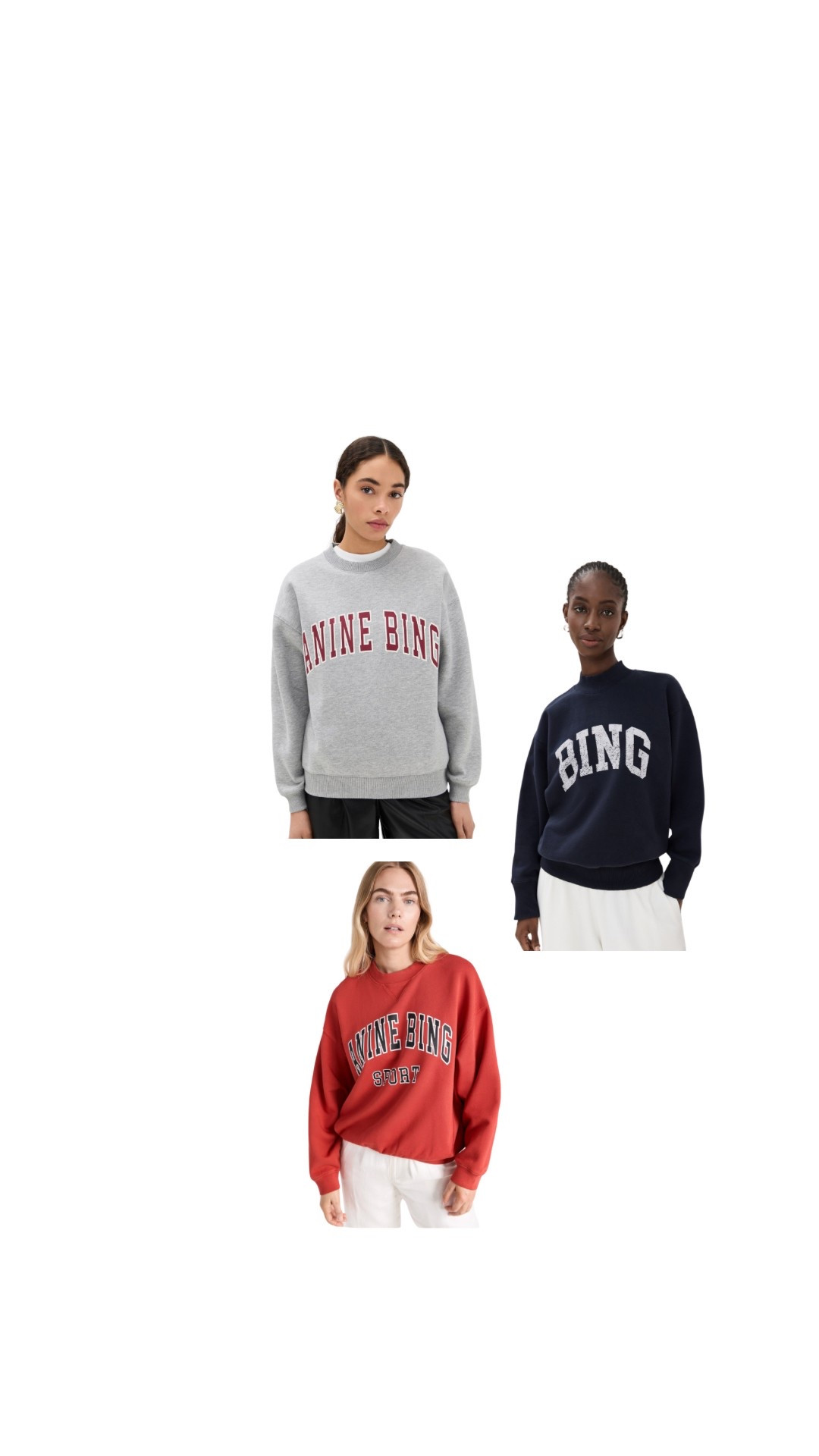 Anine bing sweatshirts
20% off code SELECT20
Shopbop sald

#LTKSpringSale #LTKSaleAlert #LTKSeasonal