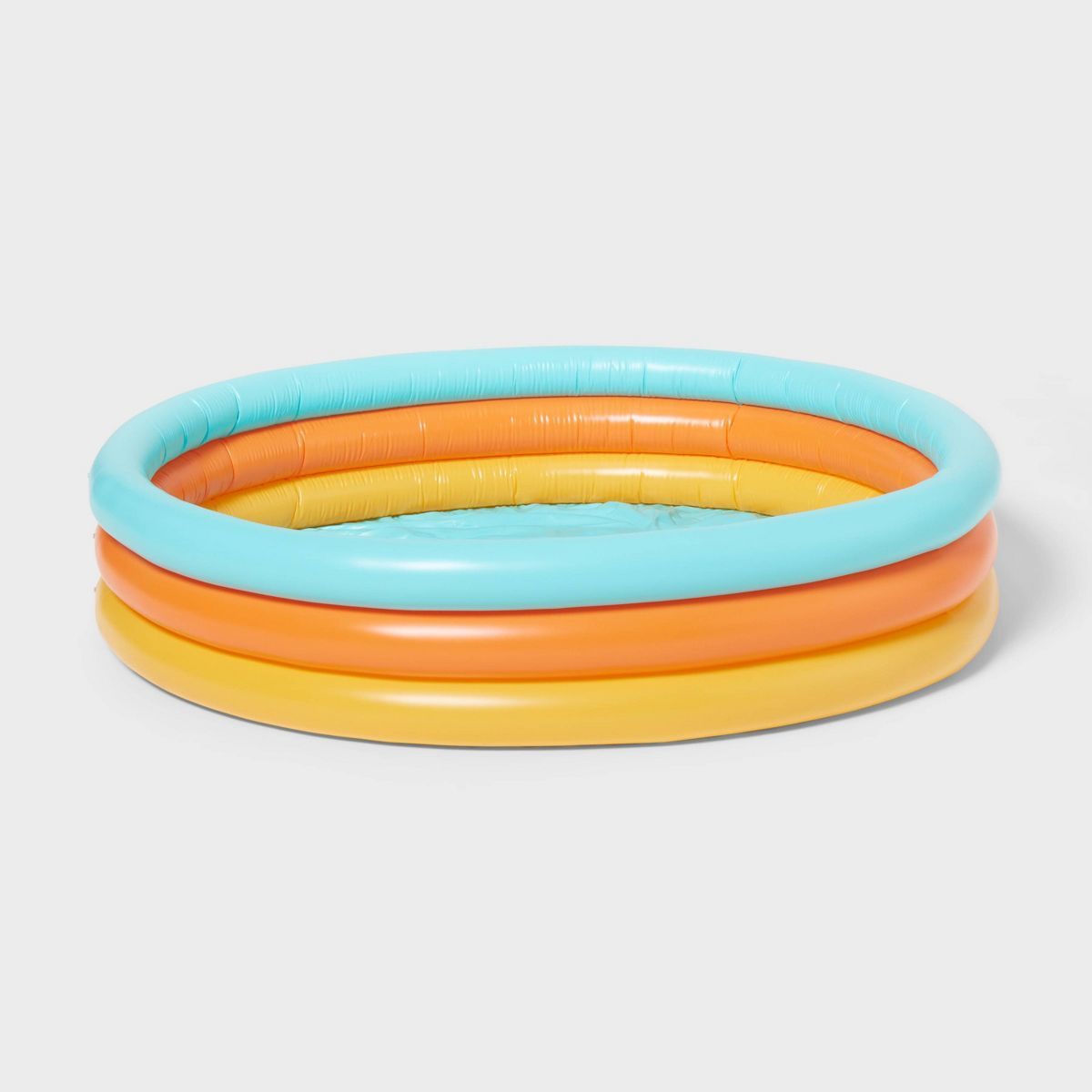 3-Ring Pool Blue/Orange/Yellow - Sun Squad™ | Target