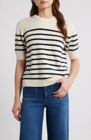 FRAME The Cashmere Easy Crew Sweater | Nordstrom | Nordstrom