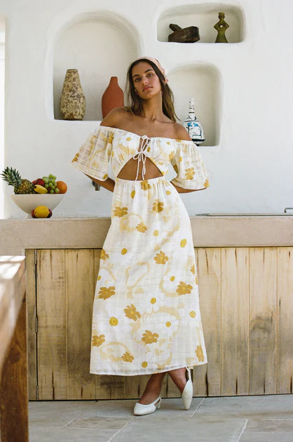 Off Shoulder Nalu Dress | SABO SKIRT (Global)