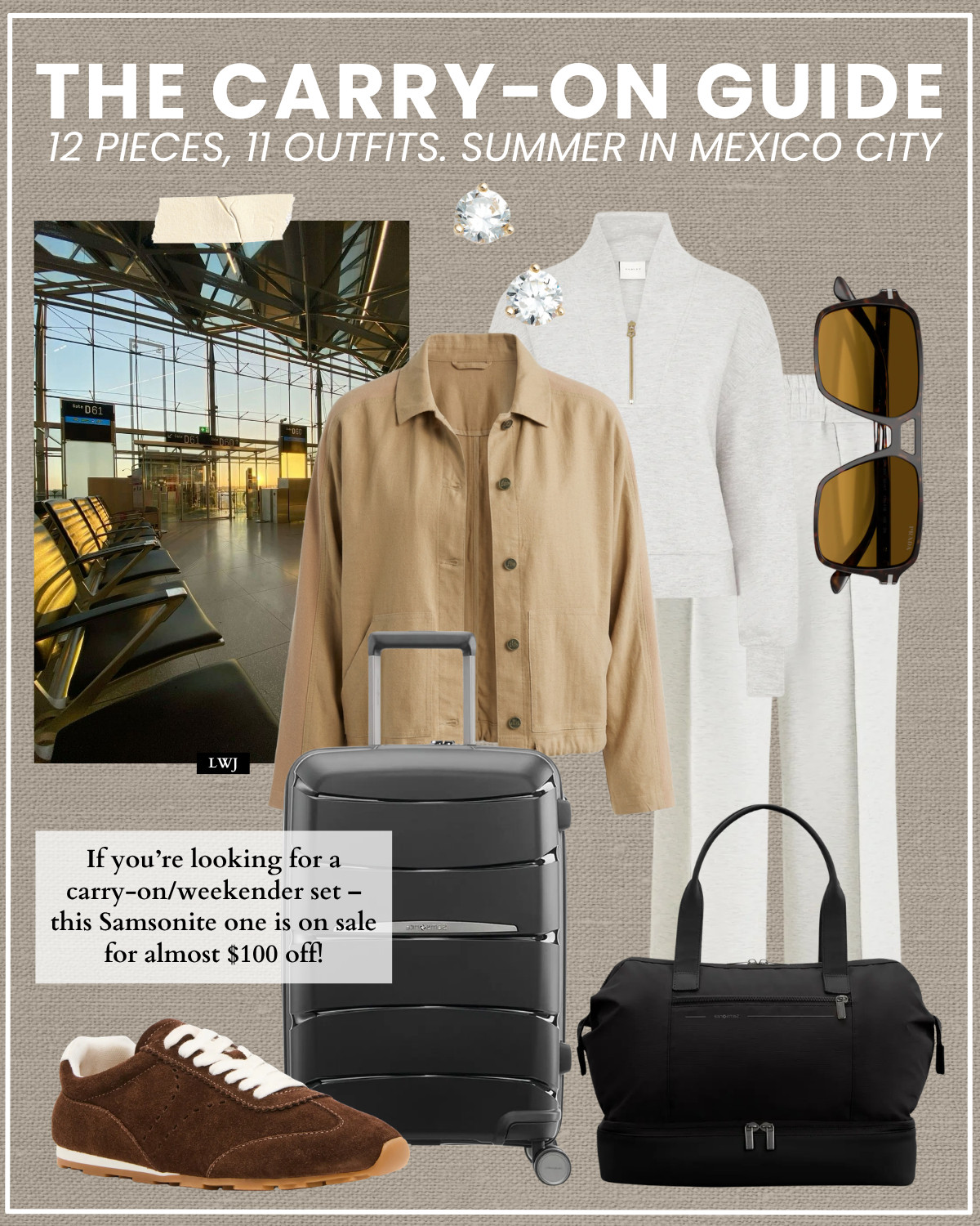 carry-on guide for summer in mexico 

city most items are part of the nsale! 

travel capsule / summer vacation / rainy weather / lifestyle sneakers / steve madden defne booties / casual outfit / dressy outfit / airport outfit / nsale / nordstrom anniversary sale

#LTKootd #LTKSaleAlert #LTKTravel