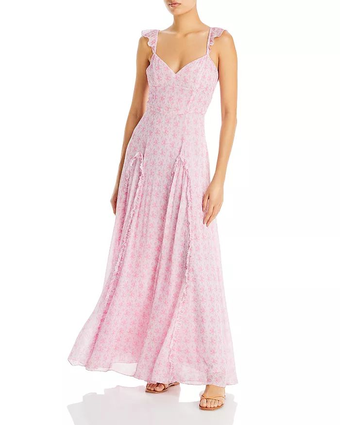 Tulonne Floral Print Ruffle Dress | Bloomingdale's (US)