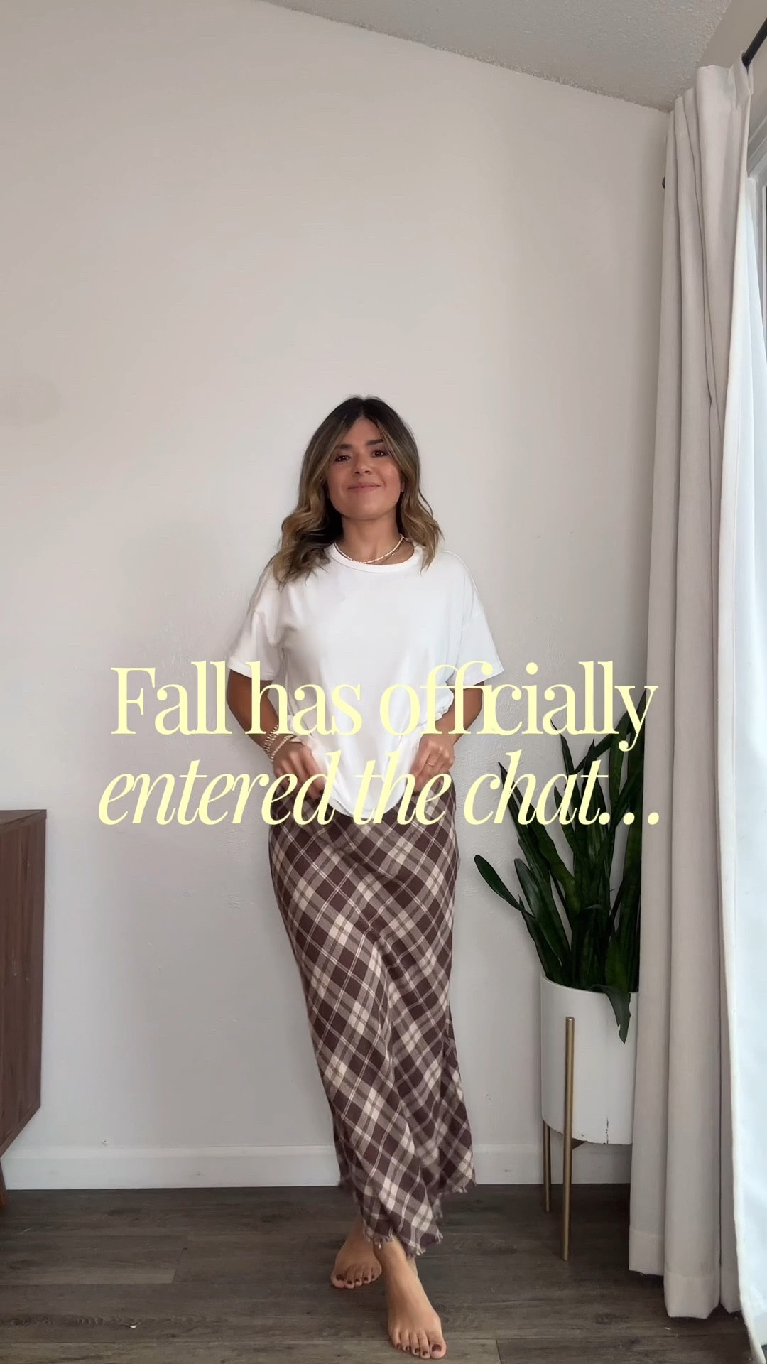 Fall has officially entered the chat!
Tee size small
Skirt size xs

#LTKootd #LTKSeasonal #LTKgrwm
