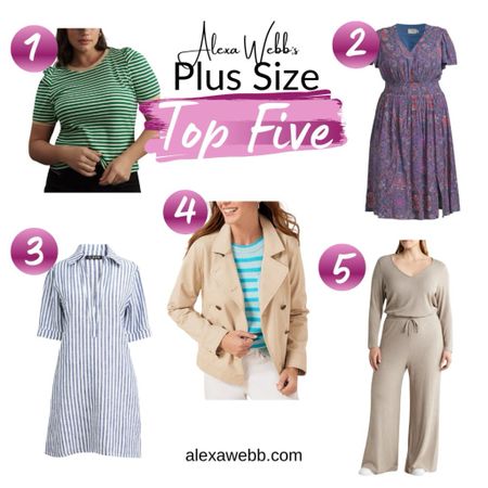 Plus Size Top 5 of the blog this week ✨ 
#plussize Alexa Webb

#LTKplussize #LTKstyletip #LTKover40