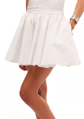 Free People Women's Gaia Skirt, White, Small | Belk