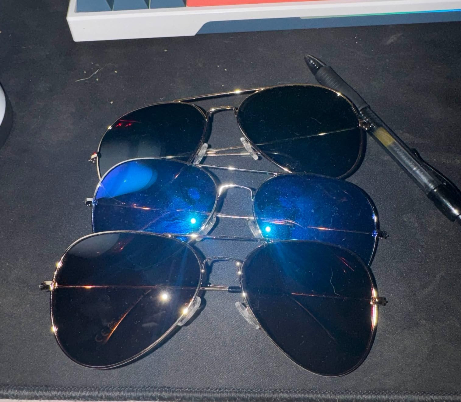 KALIYADI Classic Aviator Sunglasses for Men Women Driving Sun glasses Polarized Lens UV Blocking | Amazon (US)