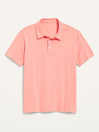 Soft-Washed Jersey Polo Shirt for Men | Old Navy (US)
