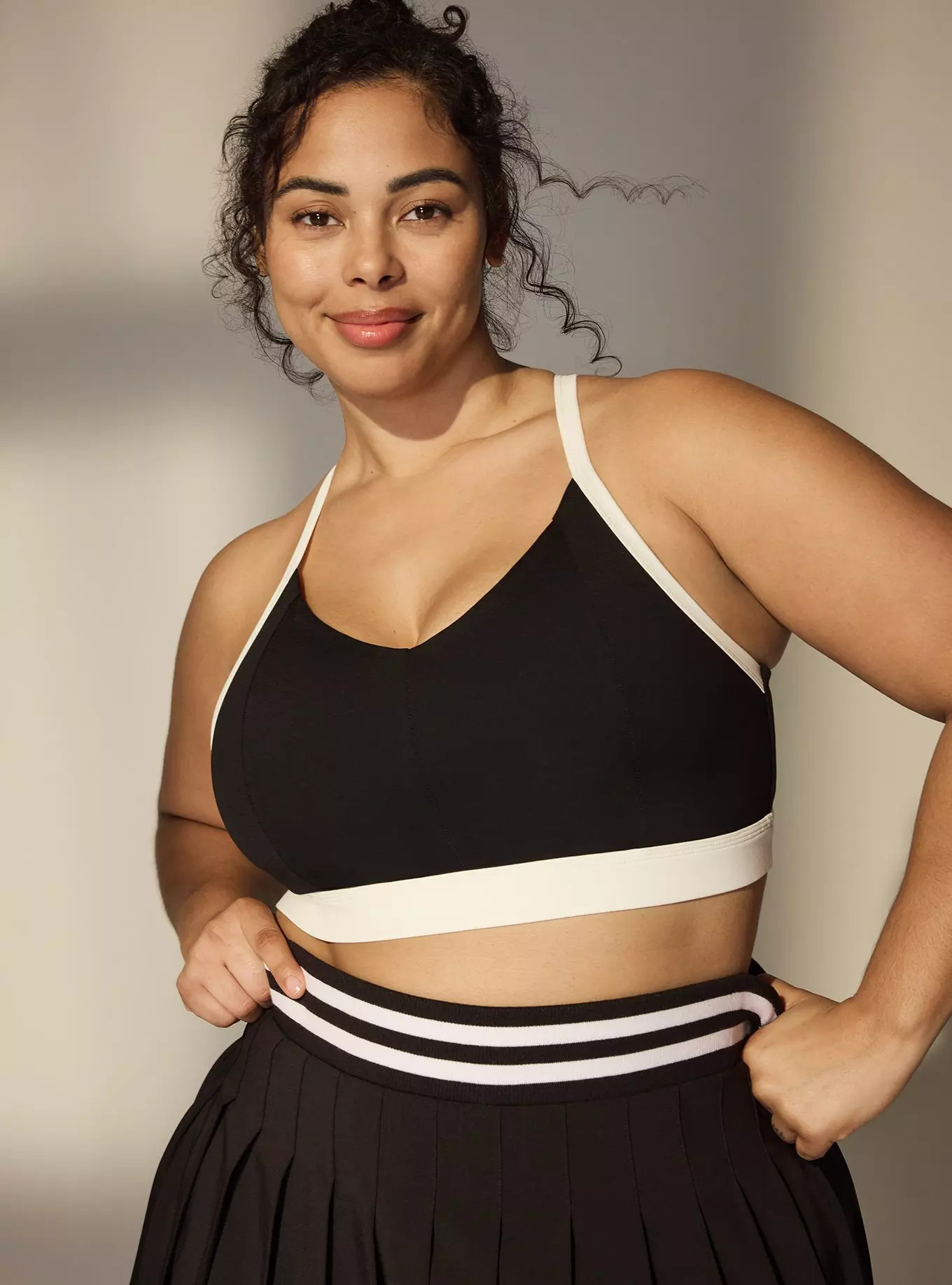 TRU Performance Core Active Sports Bra with Piping | Torrid (US & Canada)