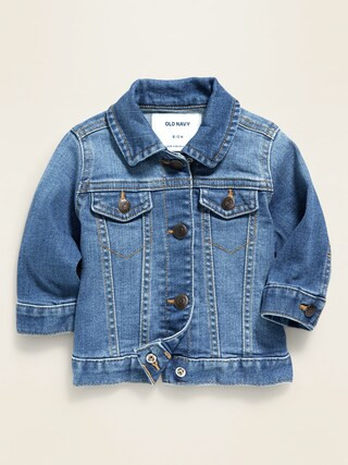 Unisex Medium-Wash Jean Jacket for Baby | Old Navy (US)
