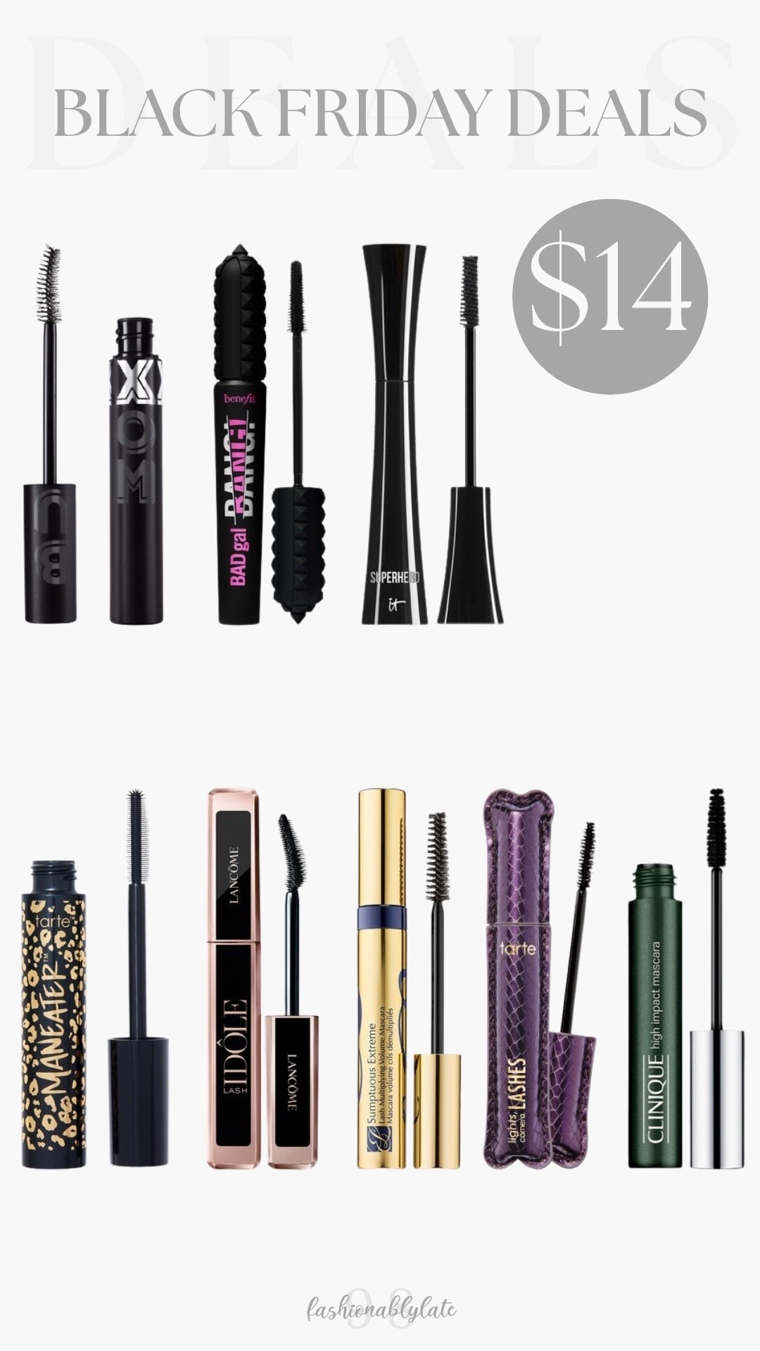 black friday deals | $14 mascaras

#LTKBeauty #LTKSaleAlert #LTKCyberWeek