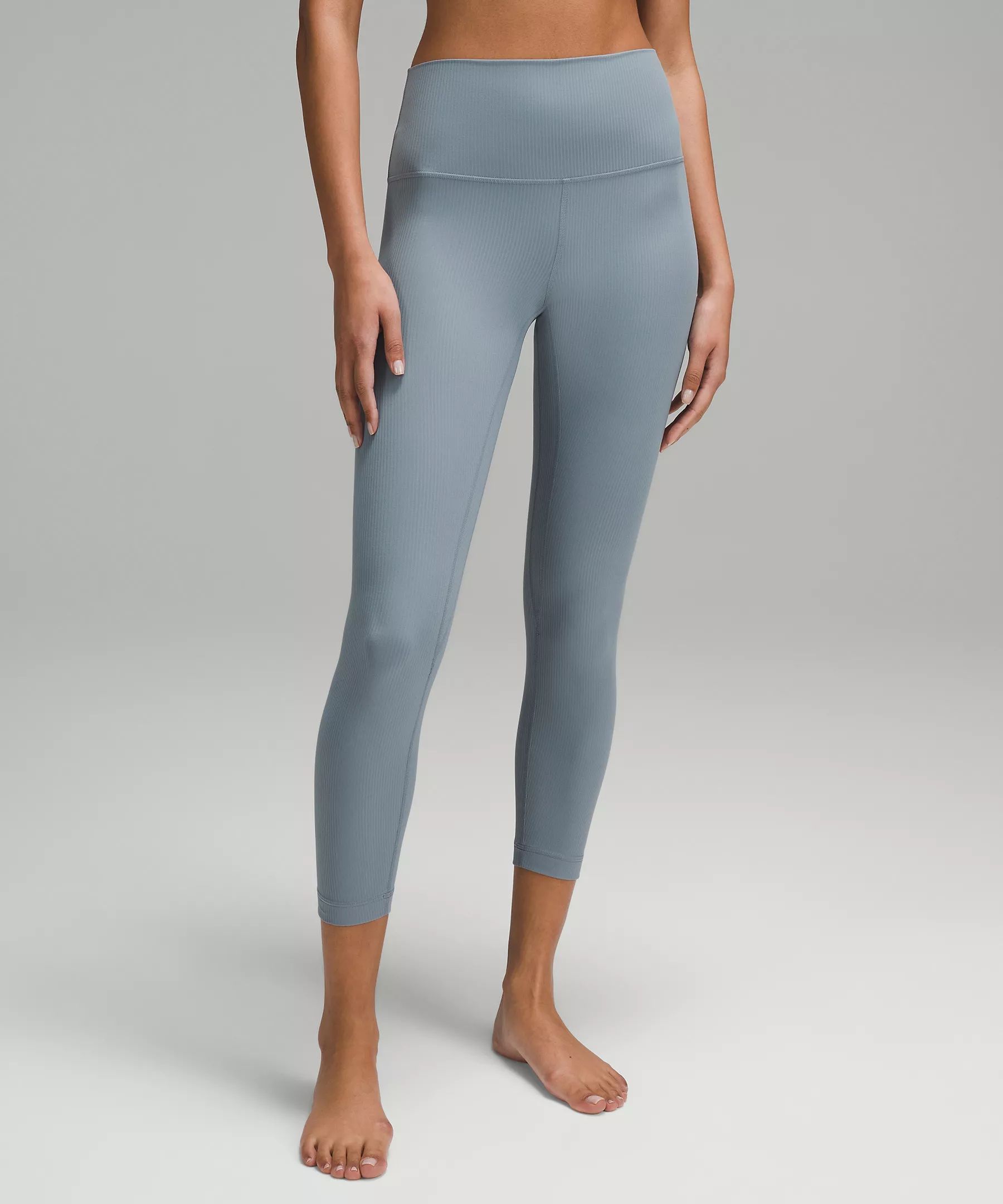 lululemon Align™ Ribbed High-Rise Pant 25" | Women's Pants | lululemon | Lululemon (US)