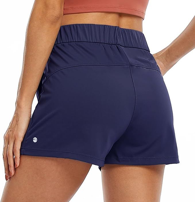 Willit Women's Shorts Hiking Athletic Shorts Yoga Lounge Active Workout Running Shorts Comfy Casu... | Amazon (US)