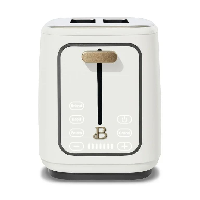 Beautiful 2-Slice Toaster with Touch-Activated Display, White Icing by Drew Barrymore | Walmart (US)