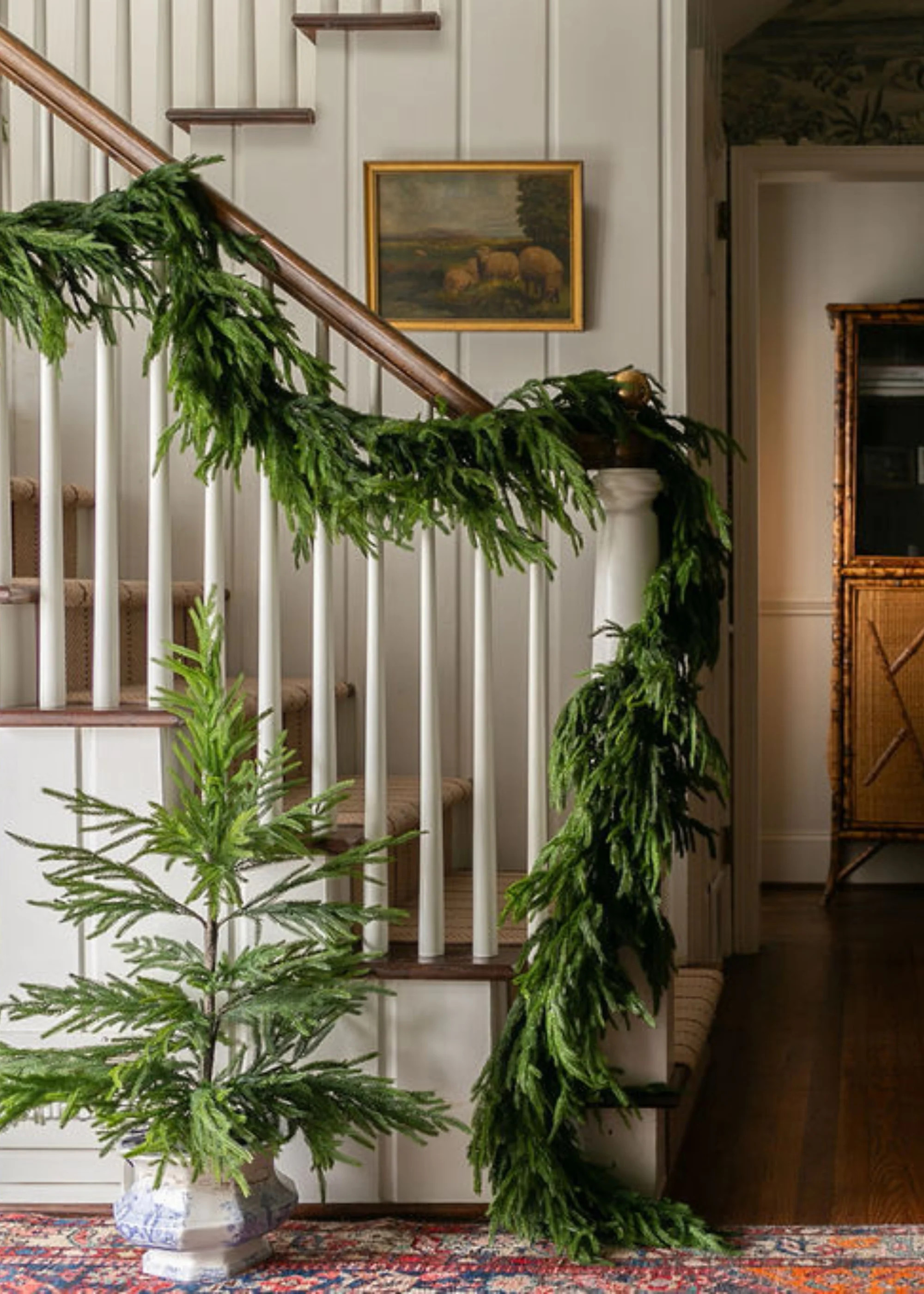 Real Touch Potted Norfolk Pine Tree | Afloral | Afloral