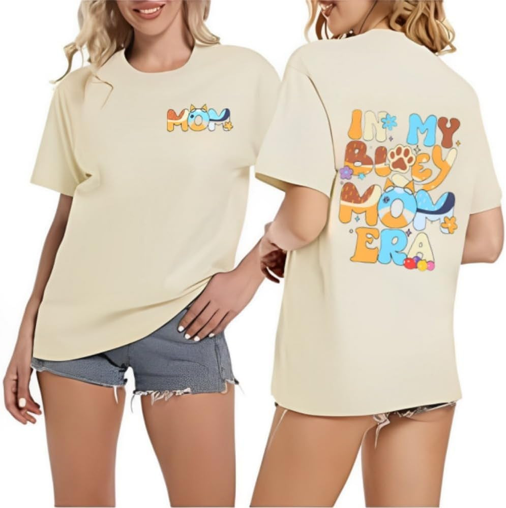 in My Mom Era Shirt for Women,Mama Shirt for Women,Funny in My Mom Era Shirt for Women Mama Graph... | Amazon (US)