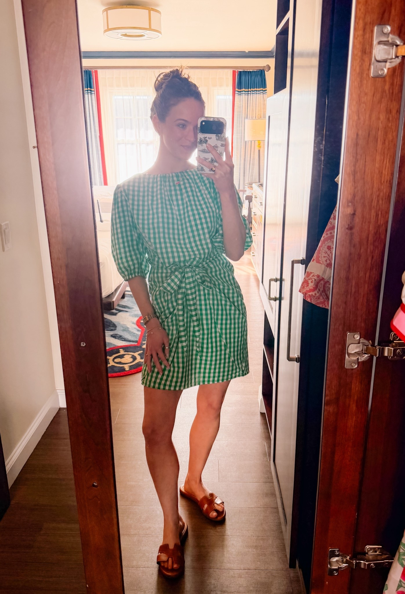 The lighting in my hotel room? Sub par. This dress? ADORABLE!! Stole this one from my mom & it was the perfect dress for a team dinner!! 

#LTKTravel #LTKgrwm #LTKWorkwear
