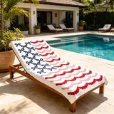 4th of July Beach Towels Oversized, Red/White/Blue, Highly Absorbent, Quick Dry, Sand Free Lightw... | Walmart (US)