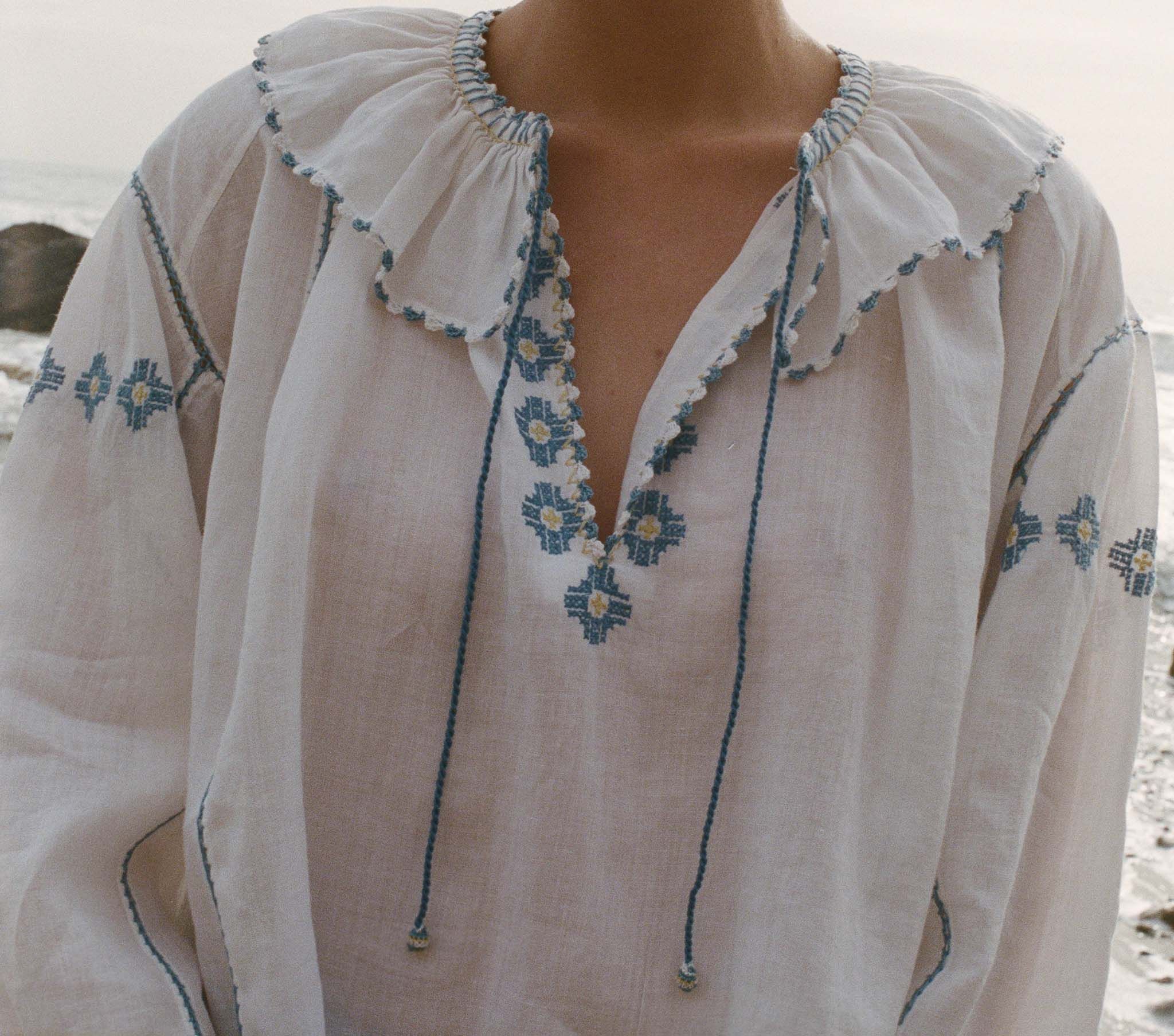 Ianna Top - Salt | DÔEN | DOEN
