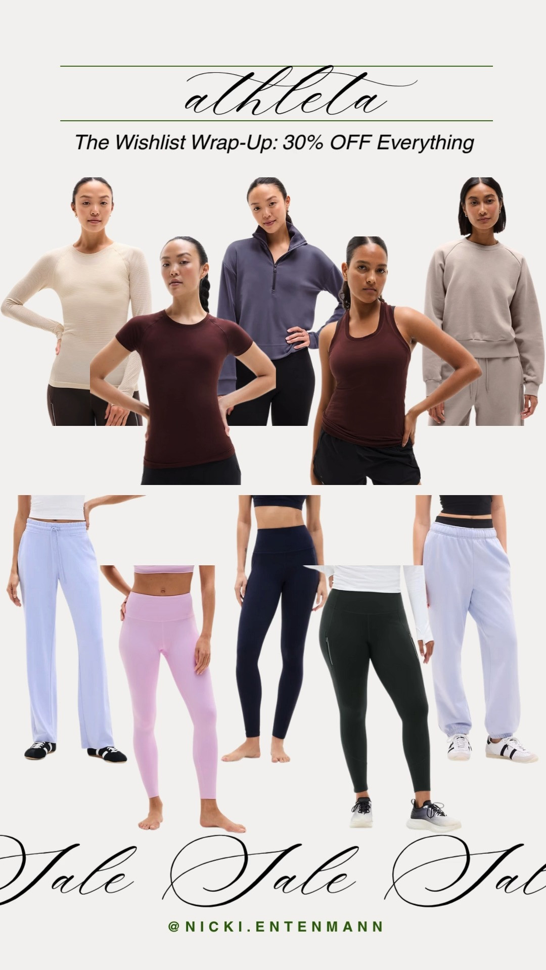 Seasonal savings bring effortless style within reach, making every move feel inspired with 30% off everything. Comfort, performance, and fashion unite today. #AthletaSale #ActiveStyle #WishlistWrapUp #Athleisure #FitnessFashion #WorkoutClothes #Sportswear #ActiveLifestyle #PerformanceWear #HolidayDeals 

 #LTKGiftGuide #LTKootd #LTKSaleAlert