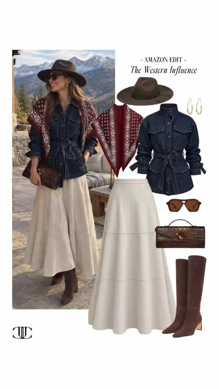 🤠 A little Western influence goes a long way.

In Amazon Edit: The Western Influence, I’m sharing chic fall looks with suede, rich leather, easy denim, statement belts, textured knits, and just the right touch of cowboy-inspired style.

The goal is Western without feeling like a costume—polished, wearable, and easy to mix into what you already own. Tap to shop the full edit and add a little Western edge to your fall wardrobe. 🤎✨

#LTKStyle #AmazonFashion #WesternStyle #FallFashion #WesternInfluence #AmazonFinds #FallOutfits #SuedeStyle #DenimStyle #LTKFinds

#LTKootd #LTKSeasonal #LTKOver40