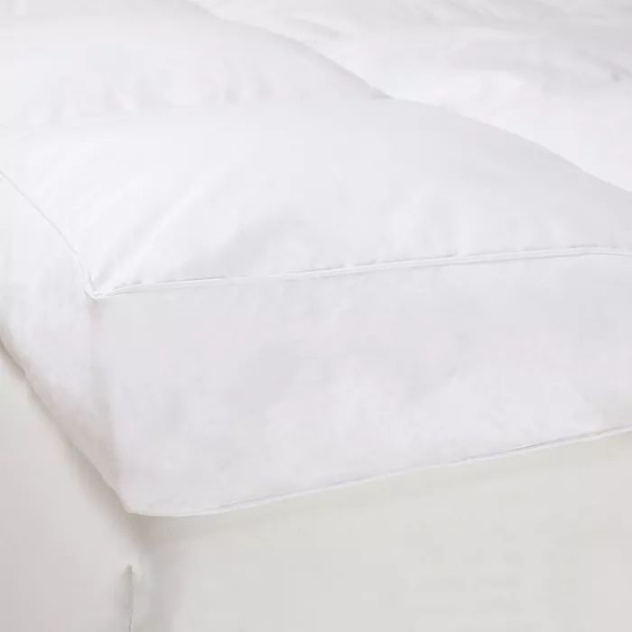 Down & Duck Feather 4" Gusset Mattress Topper - Yorkshire Home® | Target