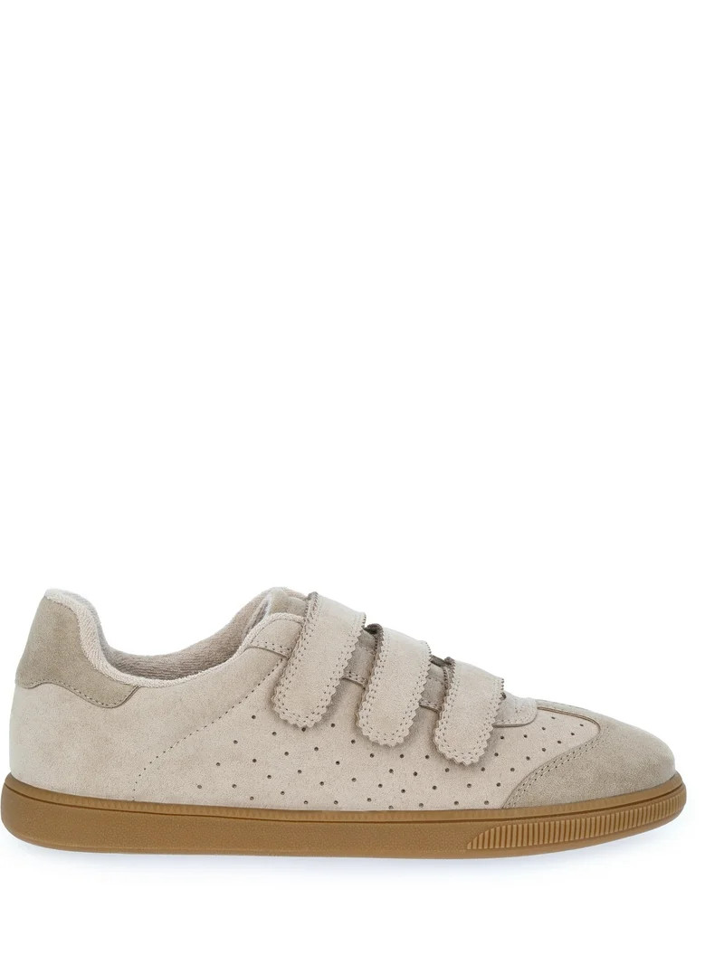 Madden NYC Women's Faux Suede Triple Strap Sneakers | Walmart (US)