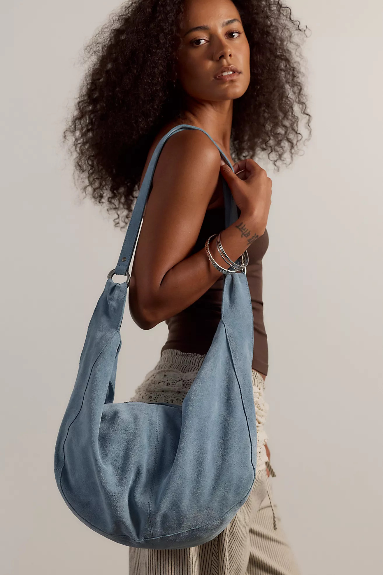 Roma Suede Tote Bag | Free People (Global - UK&FR Excluded)