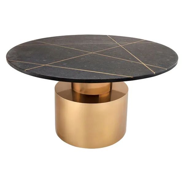 Terzo Black Marble Cocktail Table | Bed Bath & Beyond