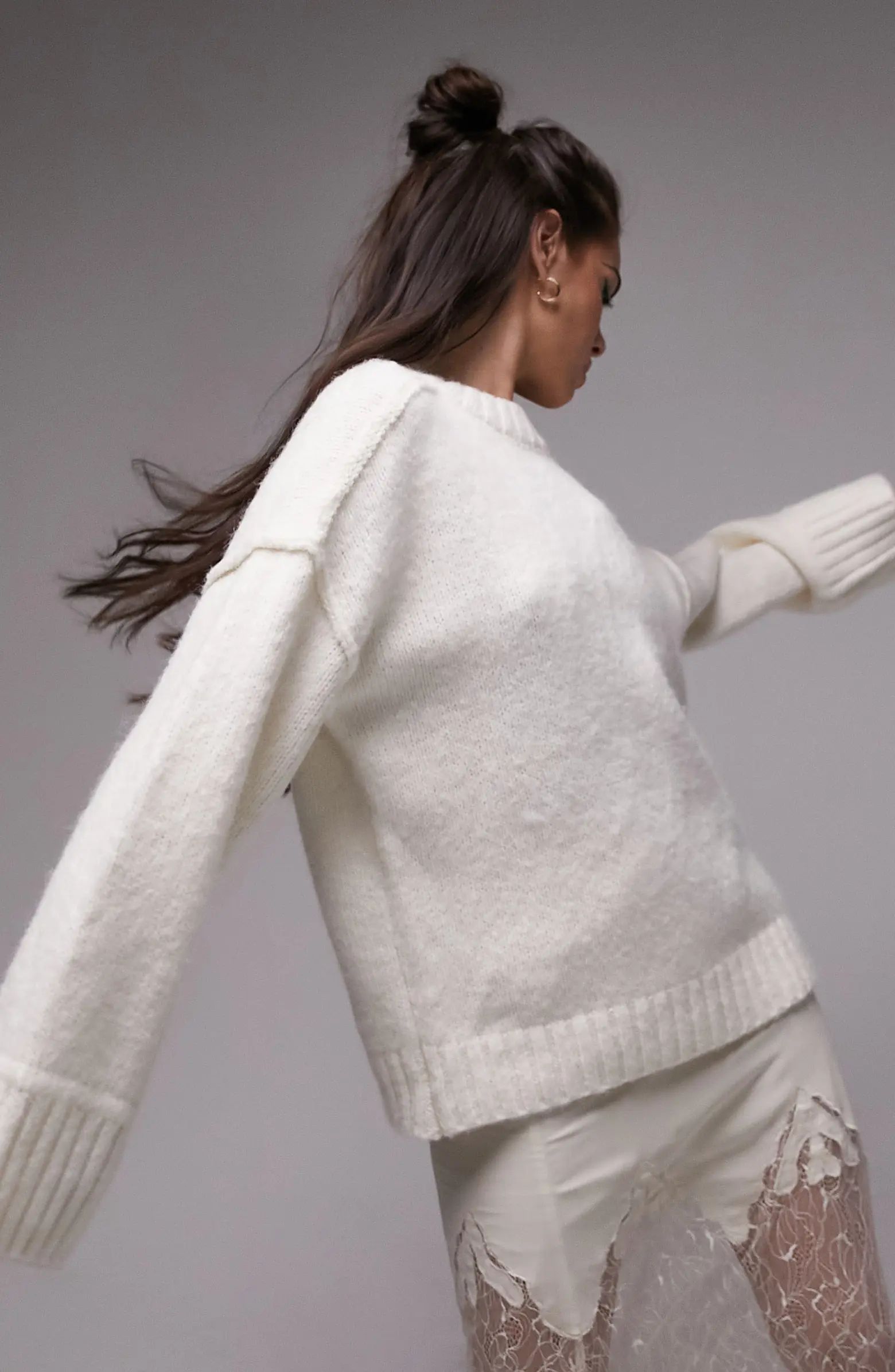 Oversize Crewneck Sweater | Nordstrom