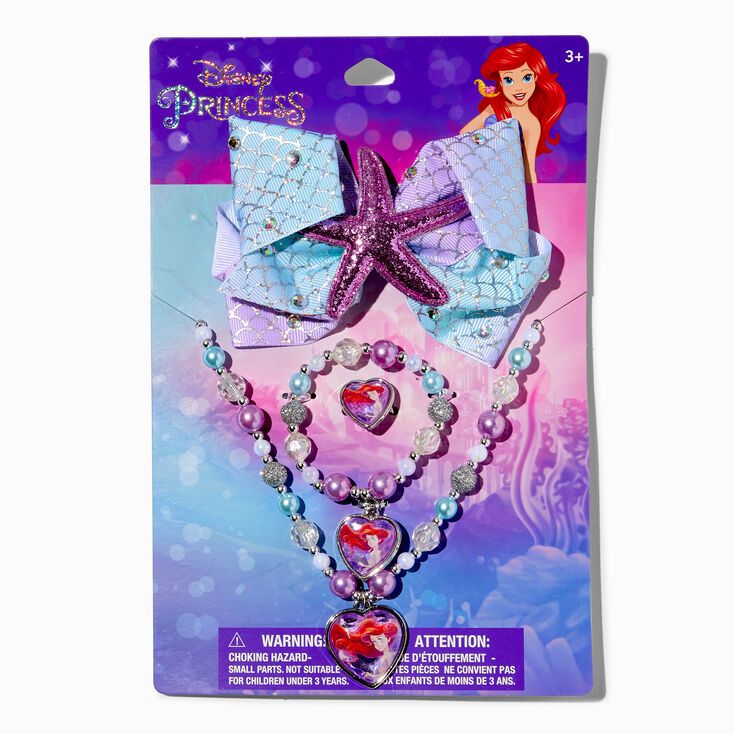 ©Disney Princess The Little Mermaid Ariel Jewelry Set - 4 Pack | Claire's (US)