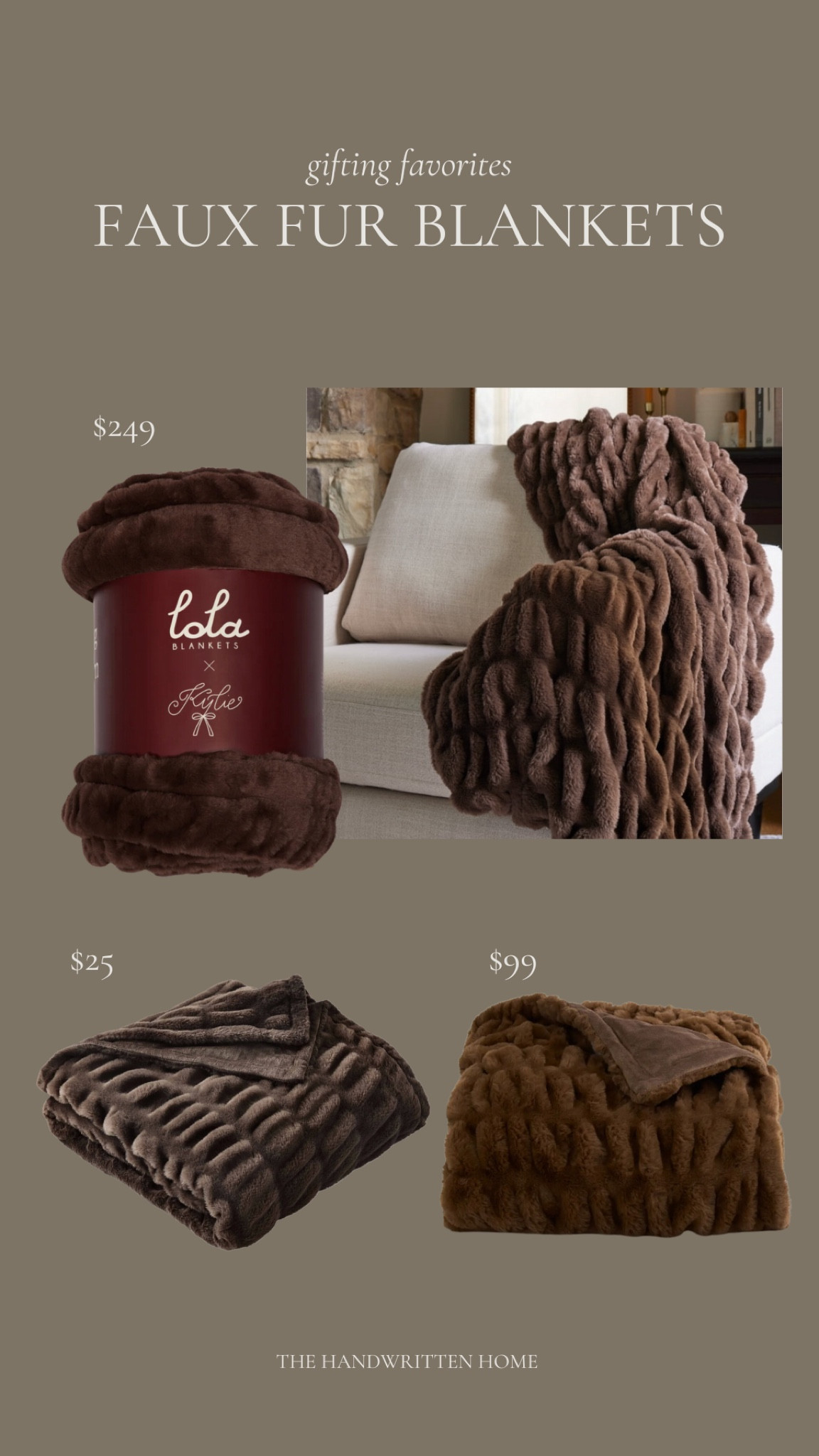 Lola blanket look for less! Faux fur blanket makes a great gift! 

Affordable home decor, Walmart find, Walmart holiday, last minute gift ideas, quince home decor

#LTKHome #LTKSaleAlert #LTKGiftGuide
