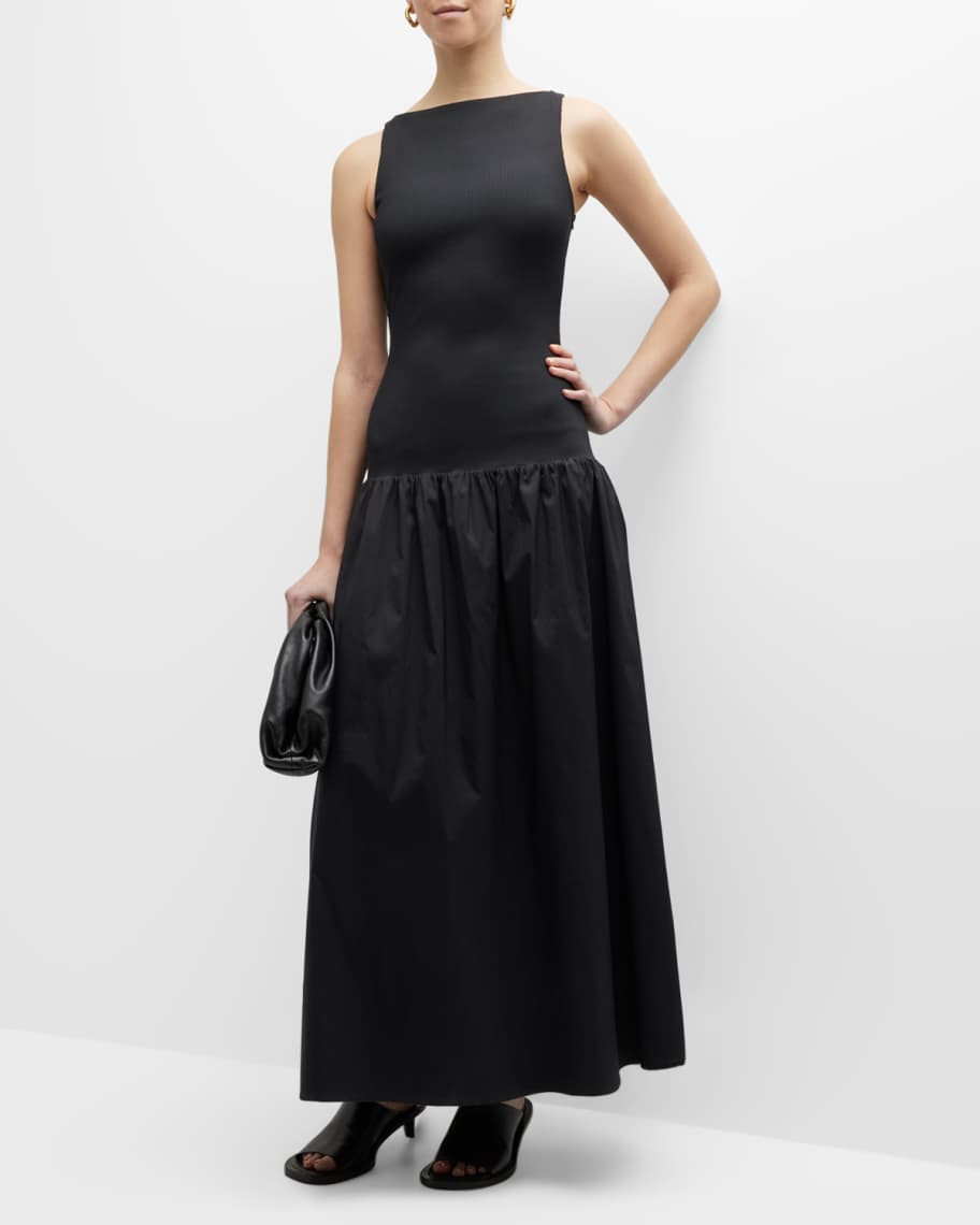 Juliana Drop-Waist Maxi Dress | Neiman Marcus
