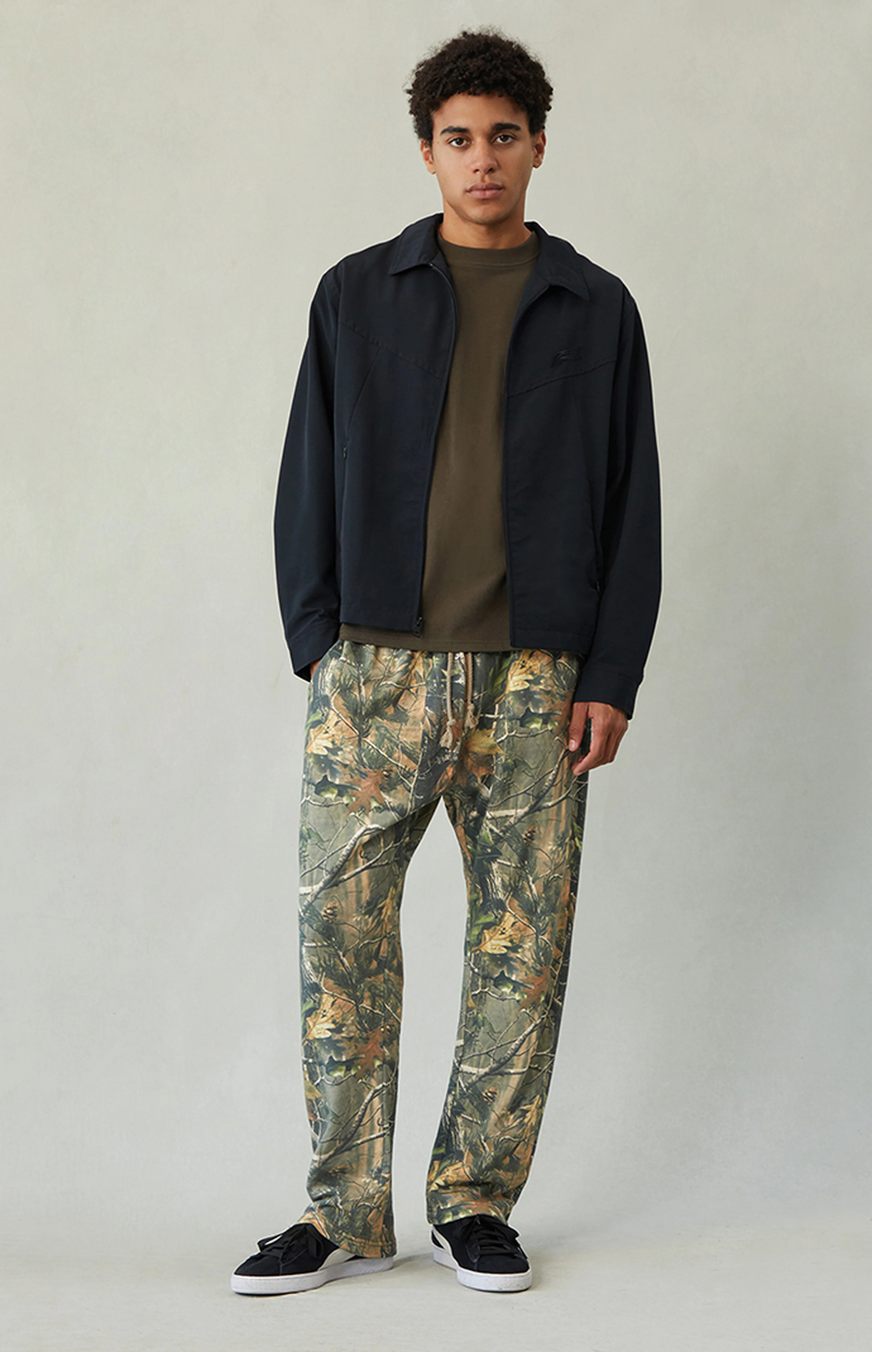 Pacsun Camo Straight Leg Sweatpants | PacSun