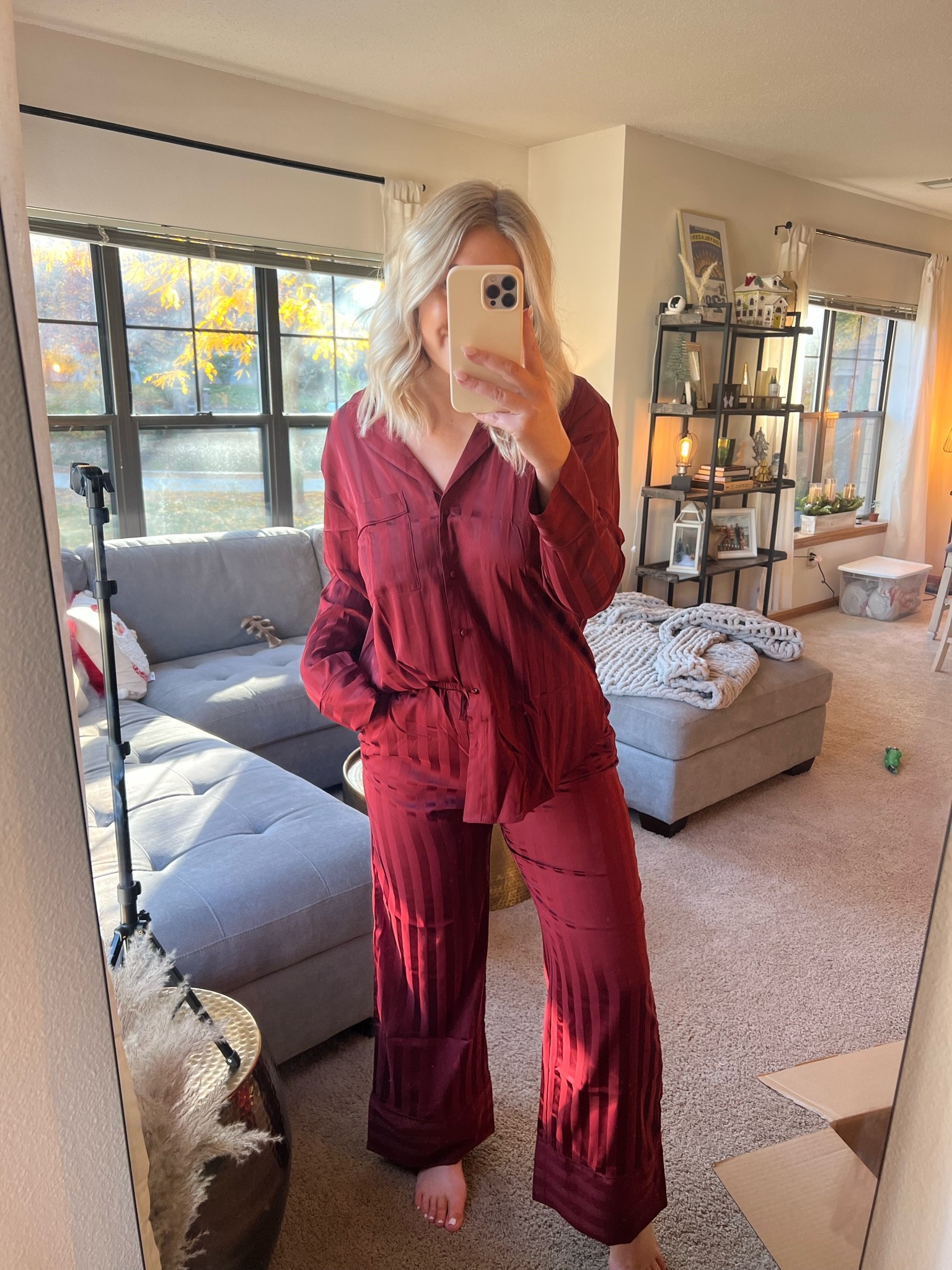 The best Christmas pajamas! So soft and almost silky feeling 

#LTKunder50 #LTKSeasonal #LTKHoliday