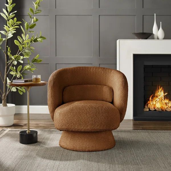 Saboor MINIMORE Modern Style Swivel Accent Chair | Wayfair North America