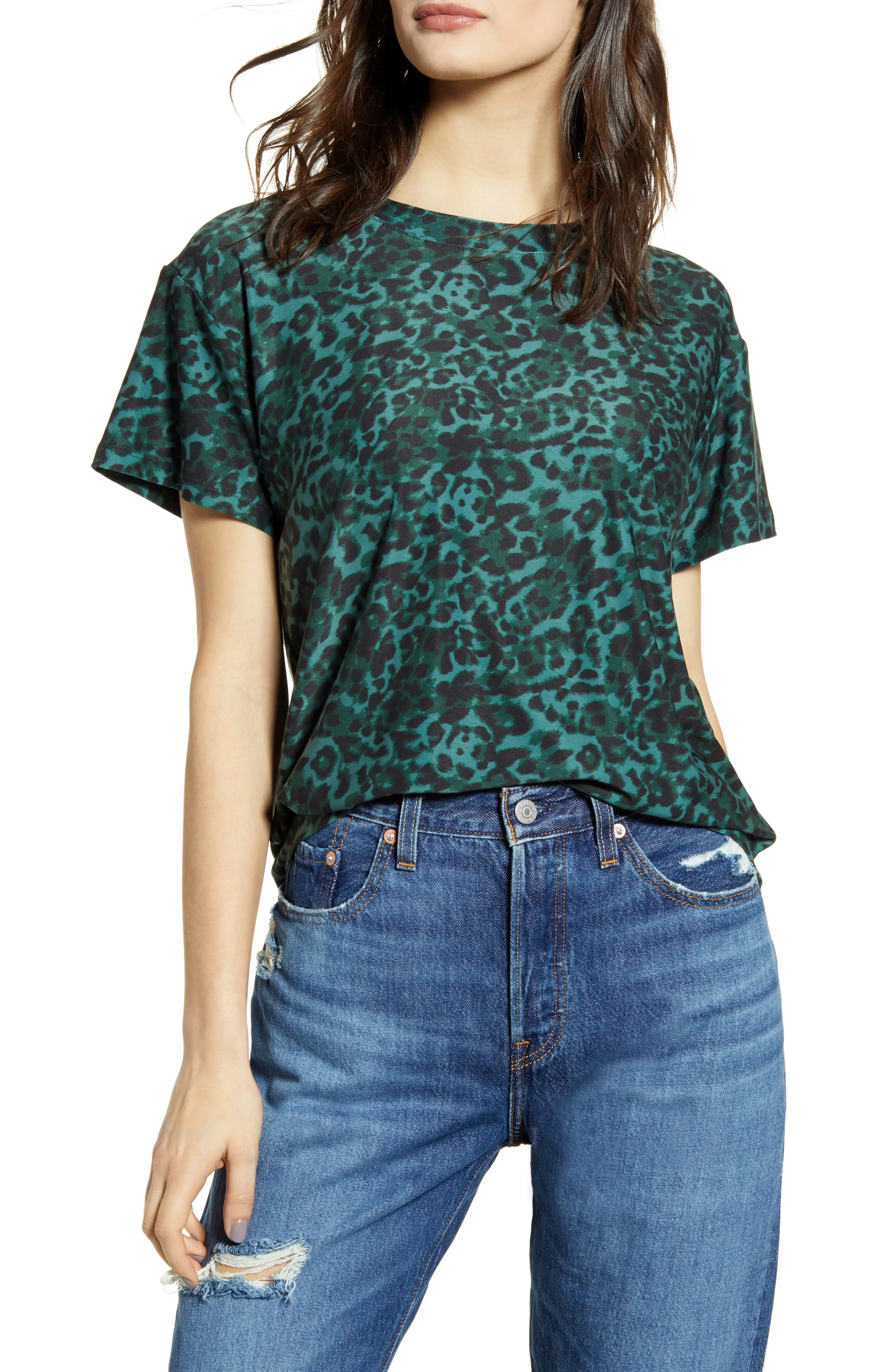 Leopard Print Tee | Nordstrom