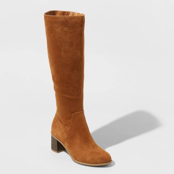 Women's Marlee Knee High Heeled Fashion Boots - Universal Thread™ | Target