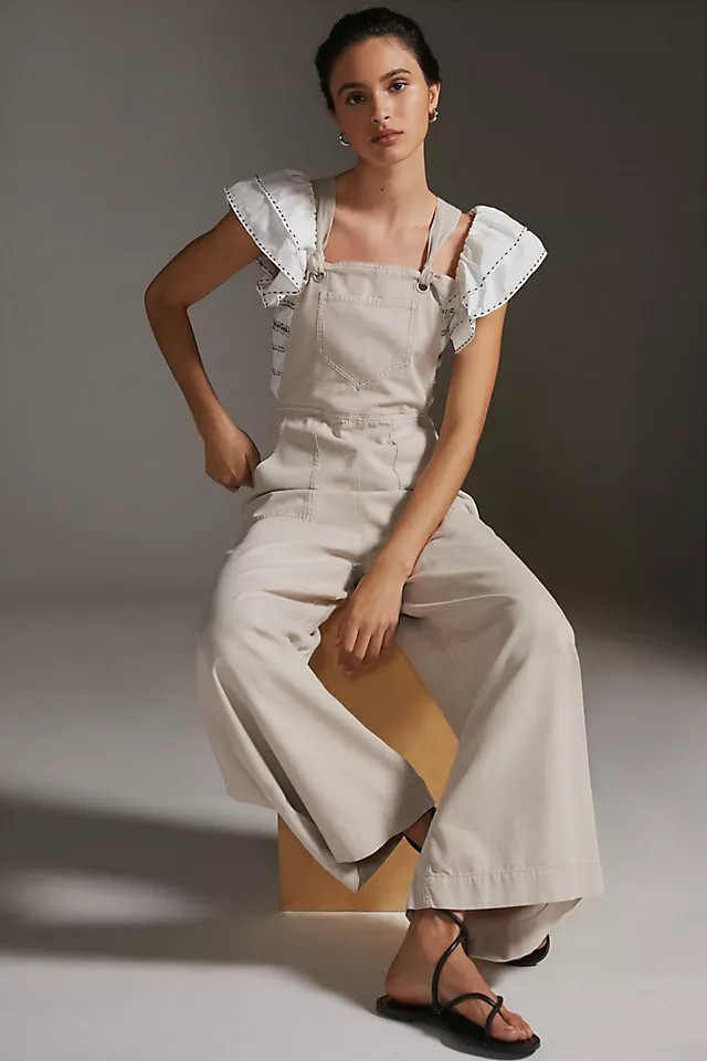By Anthropologie Wide-Leg Overalls | Anthropologie (US)