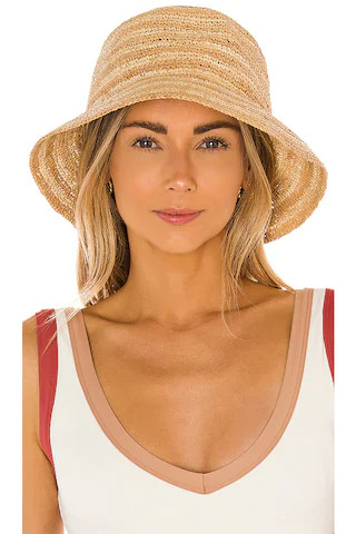 Isadora Hat in Natural | Revolve Clothing (Global)