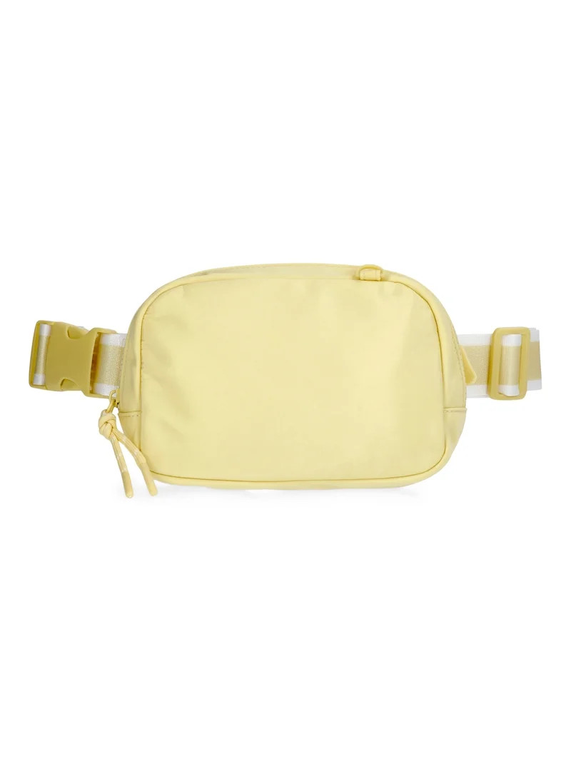 No Boundaries Women's Hands Free Fanny Pack, Lemon Ice | Walmart (US)