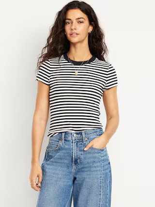 Snug Crop T-Shirt | Old Navy (US)