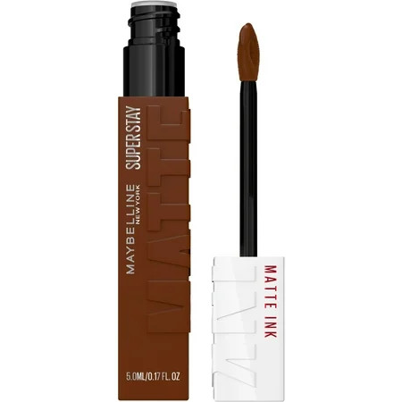 Maybelline Super Stay Matte Ink Longwear Liquid Lipstick, Champion, 0.17 fl oz | Walmart (US)